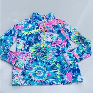 Lilly Pulitzer tie dye popover
